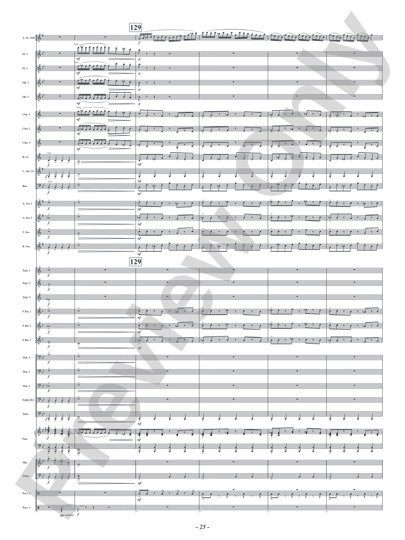The Music Lesson - Mvt. 3 from <i>Three Conversations with Matisse</i>: Concert Band Conductor Score & Parts