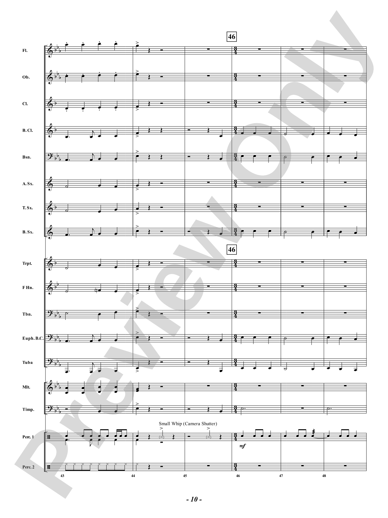 Elfie Stick: Concert Band Conductor Score & Parts