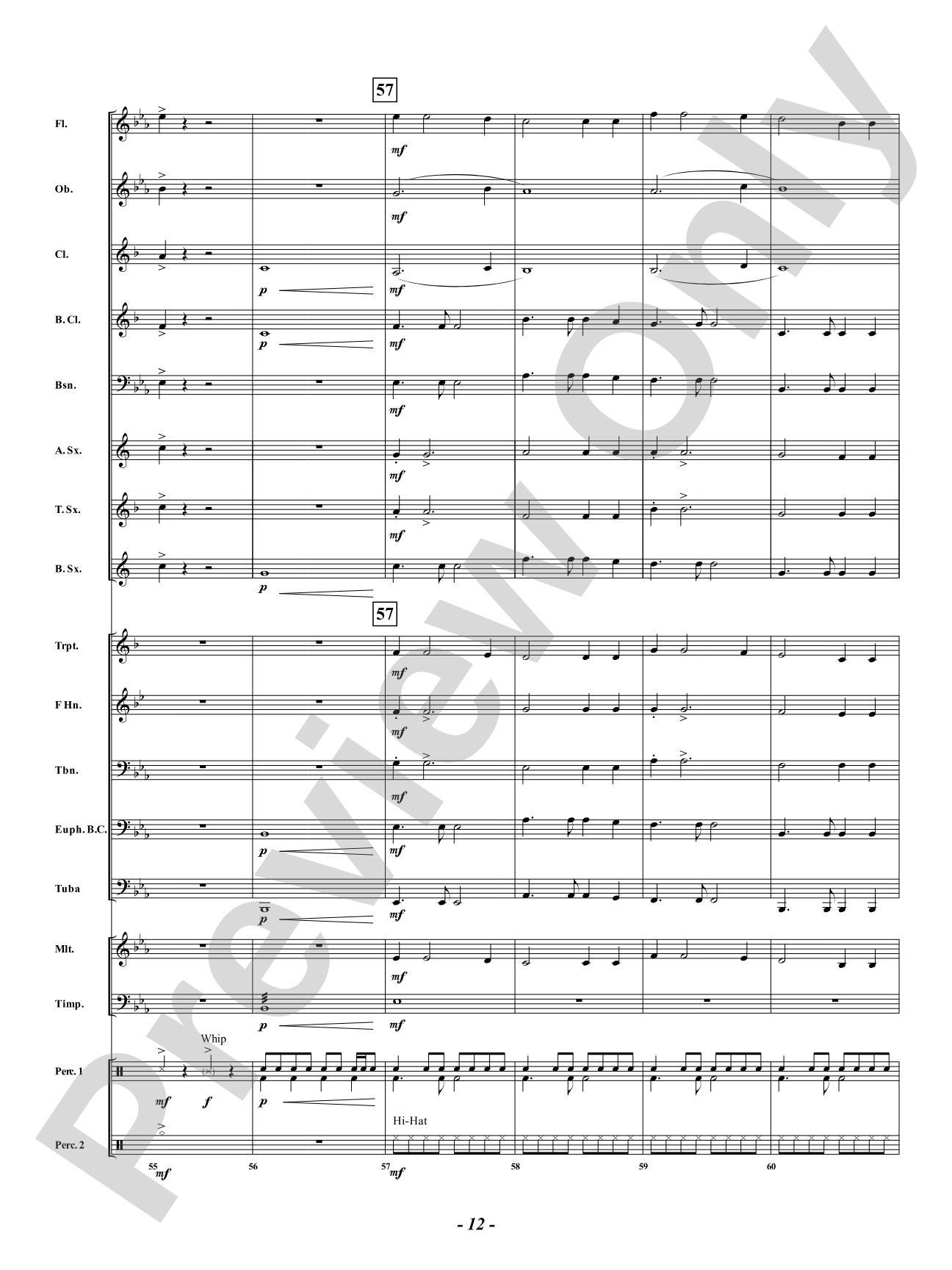 Elfie Stick: Concert Band Conductor Score & Parts
