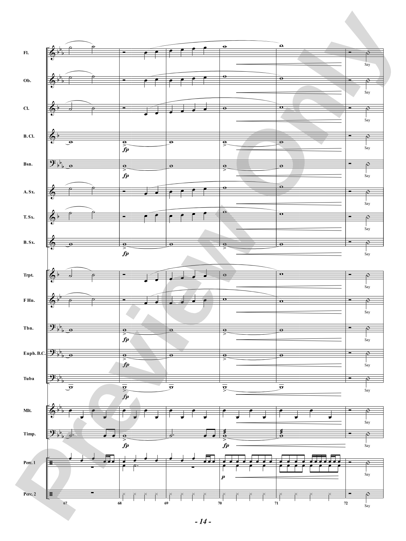 Elfie Stick: Concert Band Conductor Score & Parts