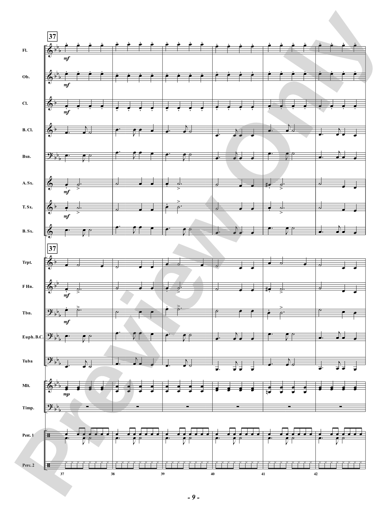 Elfie Stick: Concert Band Conductor Score & Parts
