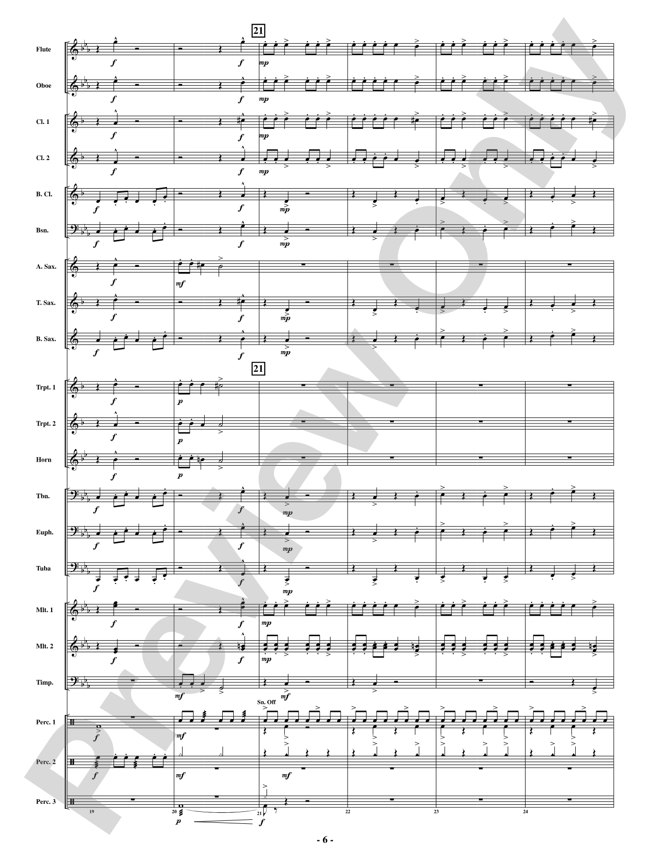 Cerberus: Concert Band Conductor Score & Parts