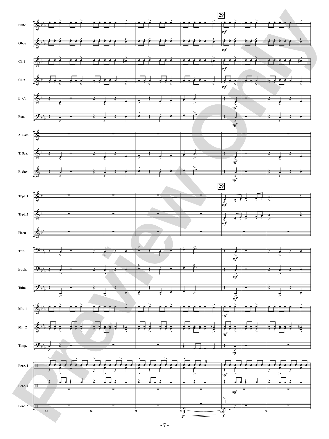 Cerberus: Concert Band Conductor Score & Parts