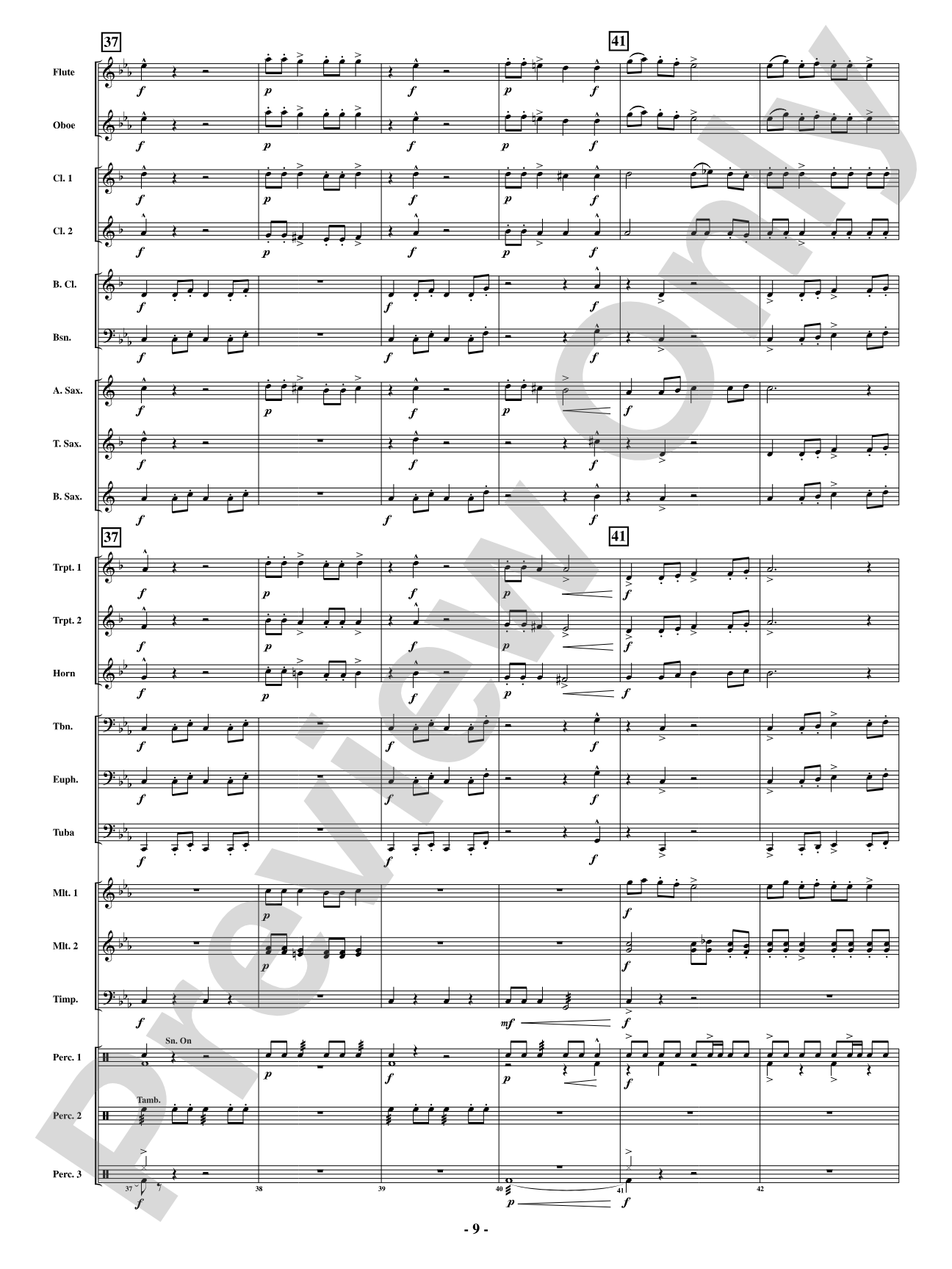 Cerberus: Concert Band Conductor Score & Parts