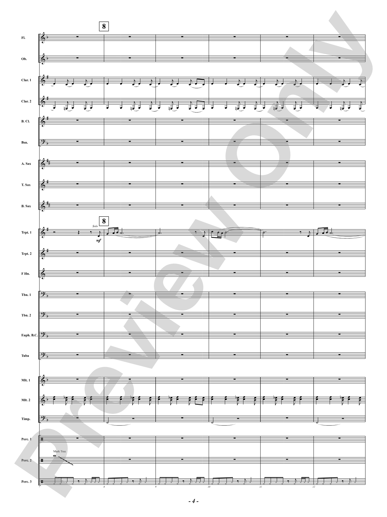 Centura - Averwater Celebration: Concert Band Conductor Score & Parts