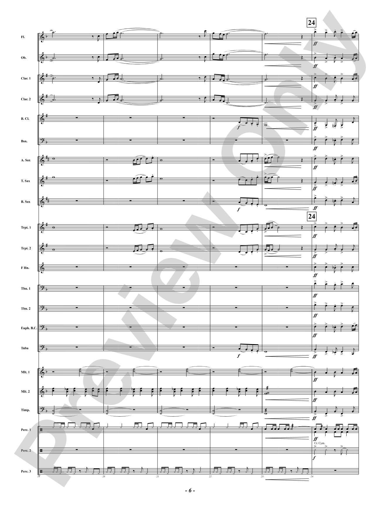Centura - Averwater Celebration: Concert Band Conductor Score & Parts