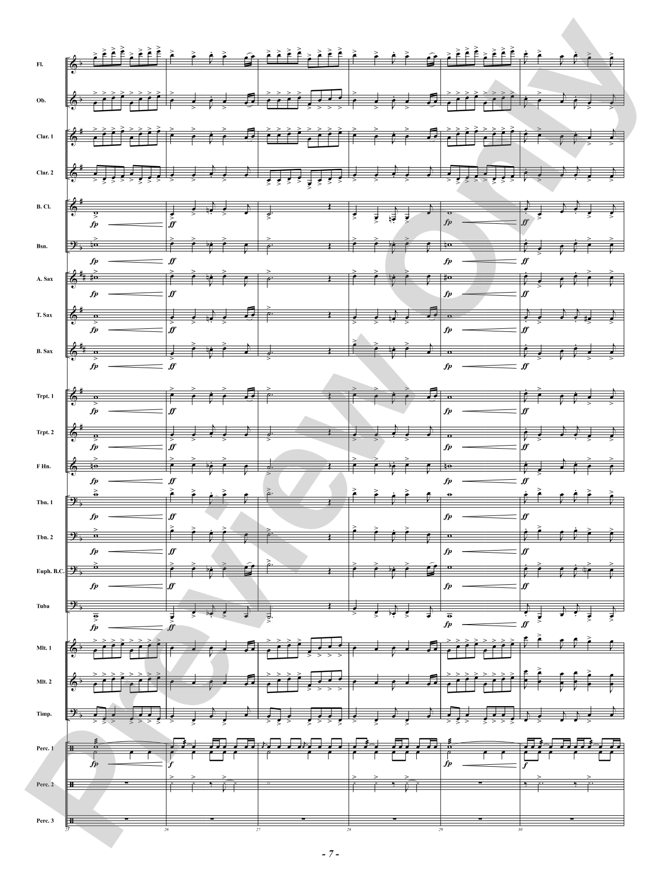 Centura - Averwater Celebration: Concert Band Conductor Score & Parts
