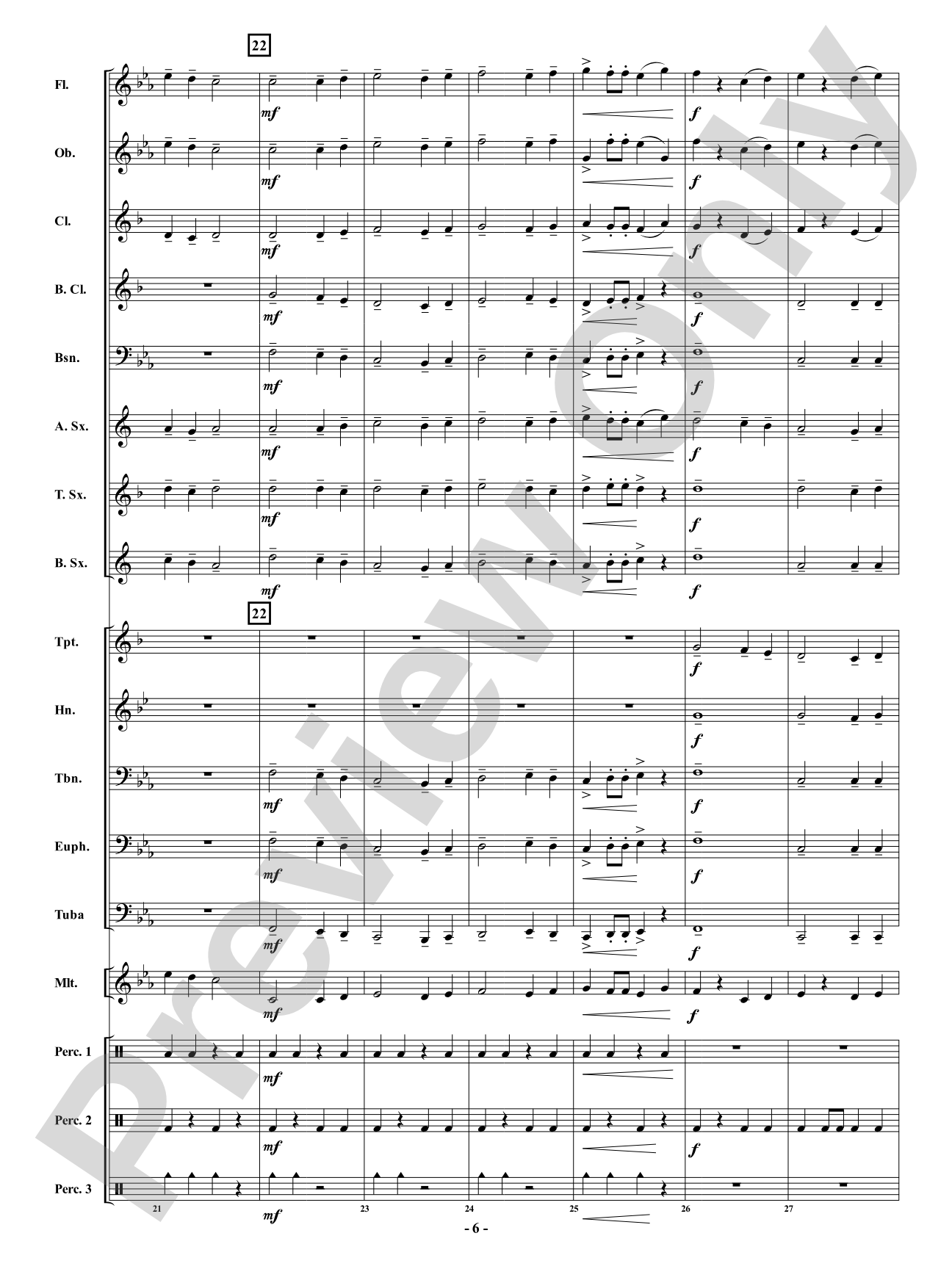 Ancient Duel - Wood Versus Metal: Score