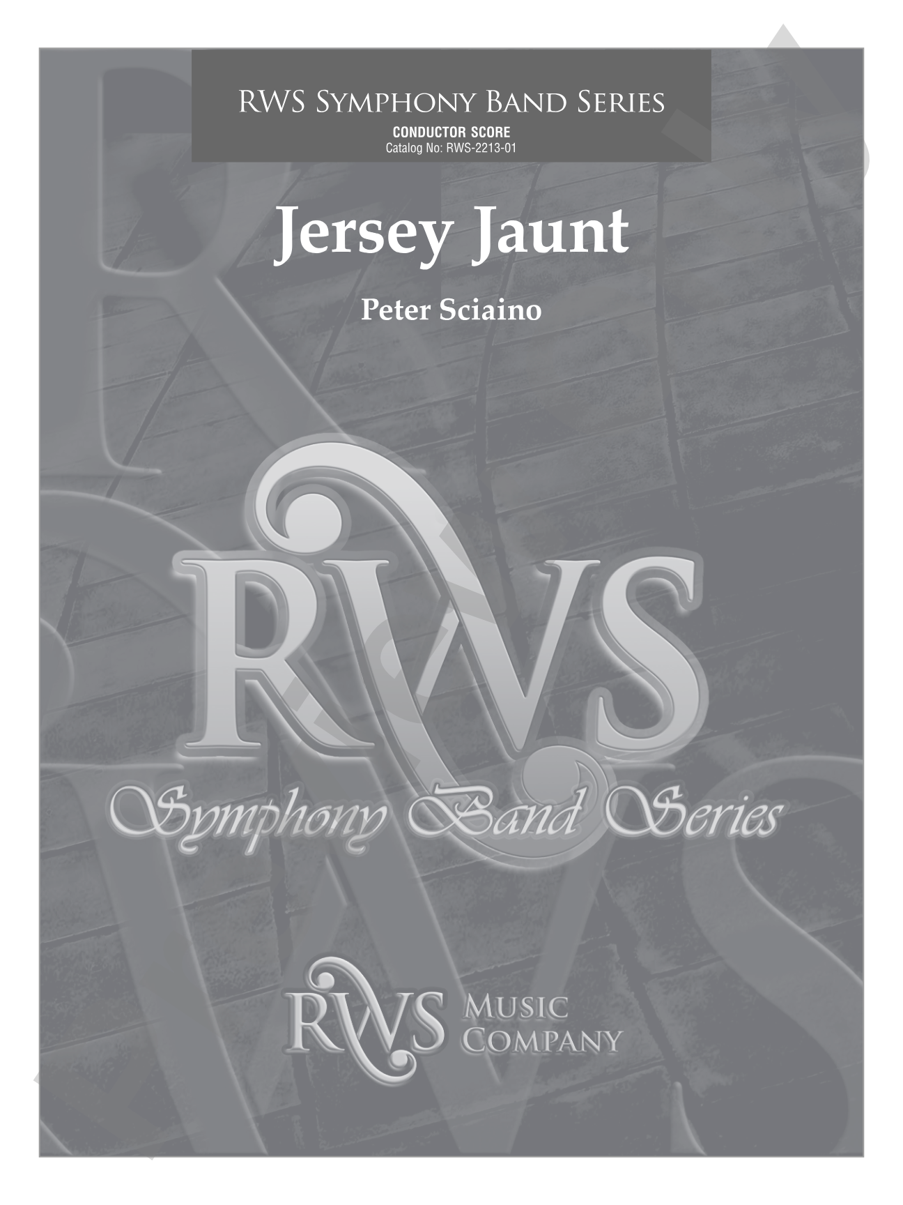 Jersey Jaunt: Concert Band Conductor Score & Parts