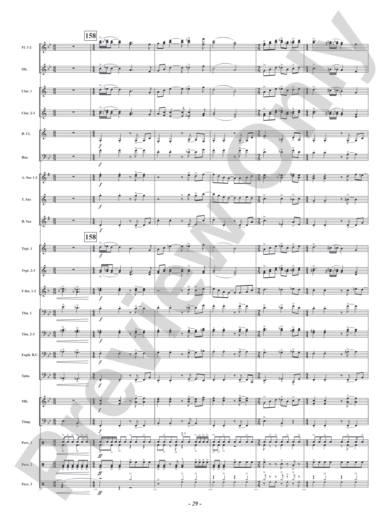 Jersey Jaunt: Concert Band Conductor Score & Parts