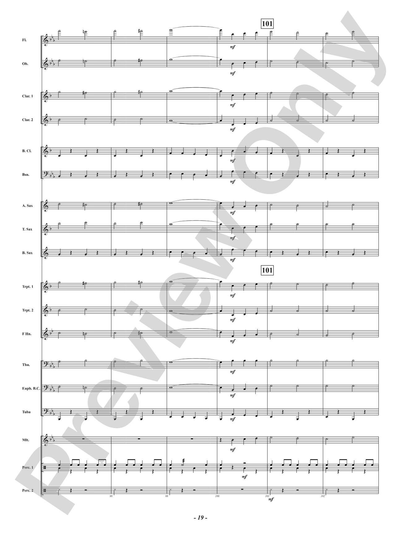 Boston School Cadets - March: Concert Band Conductor Score & Parts