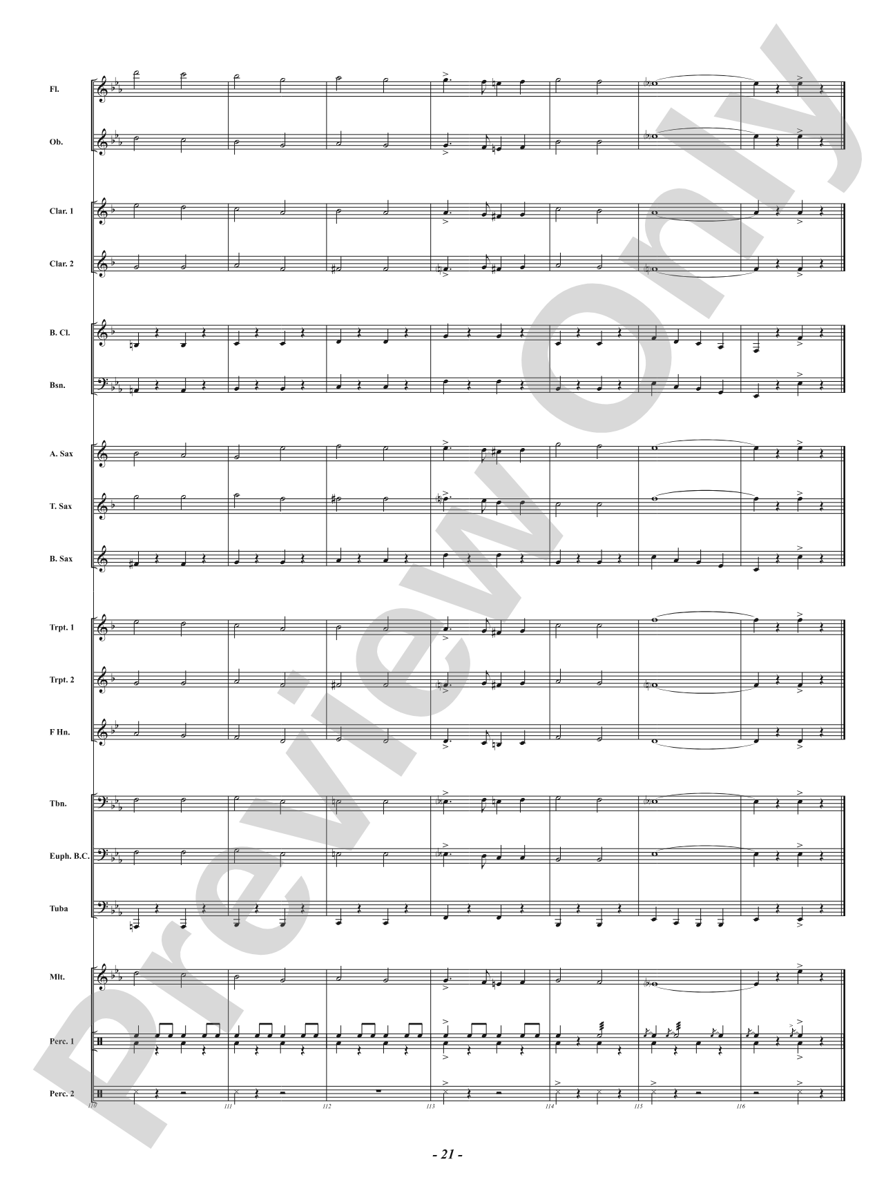 Boston School Cadets - March: Concert Band Conductor Score & Parts