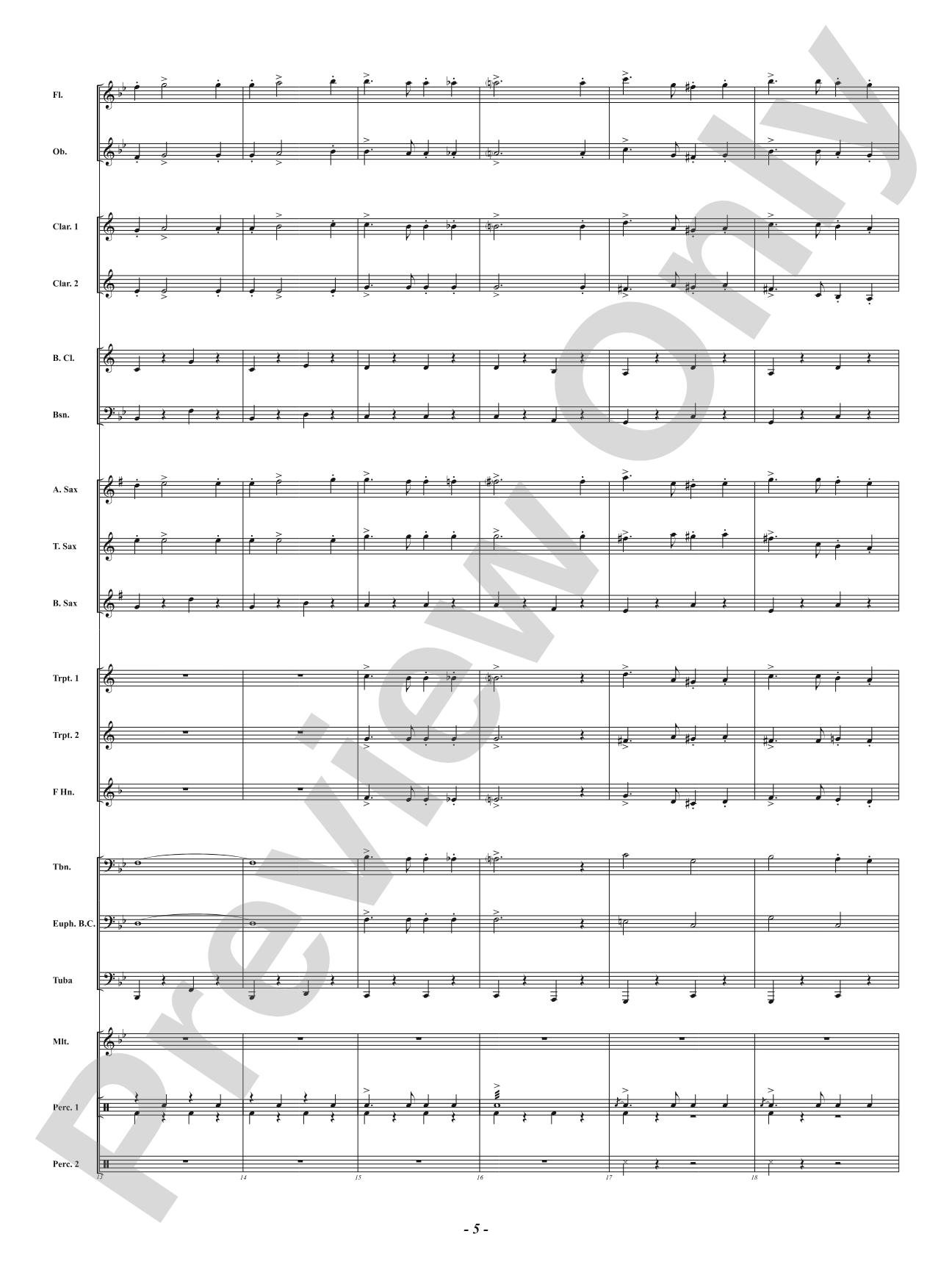 Boston School Cadets - March: Concert Band Conductor Score & Parts