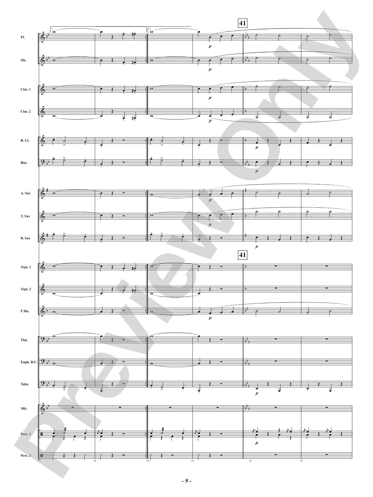 Boston School Cadets - March: Concert Band Conductor Score & Parts