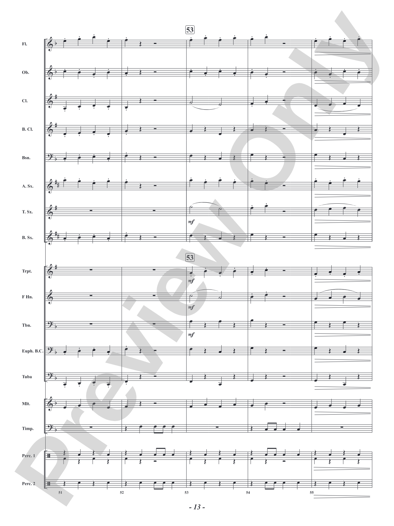 Funfair Day!: Concert Band Conductor Score & Parts