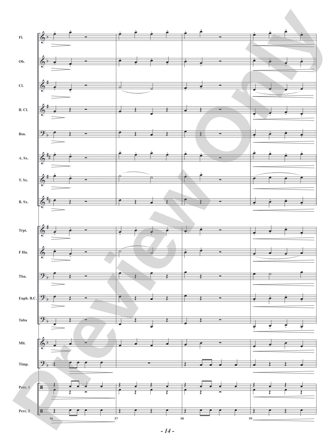 Funfair Day!: Concert Band Conductor Score & Parts