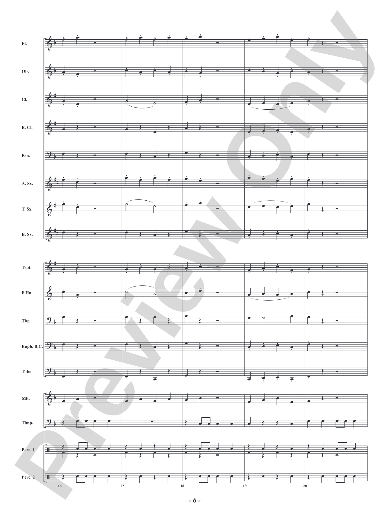 Funfair Day!: Concert Band Conductor Score & Parts