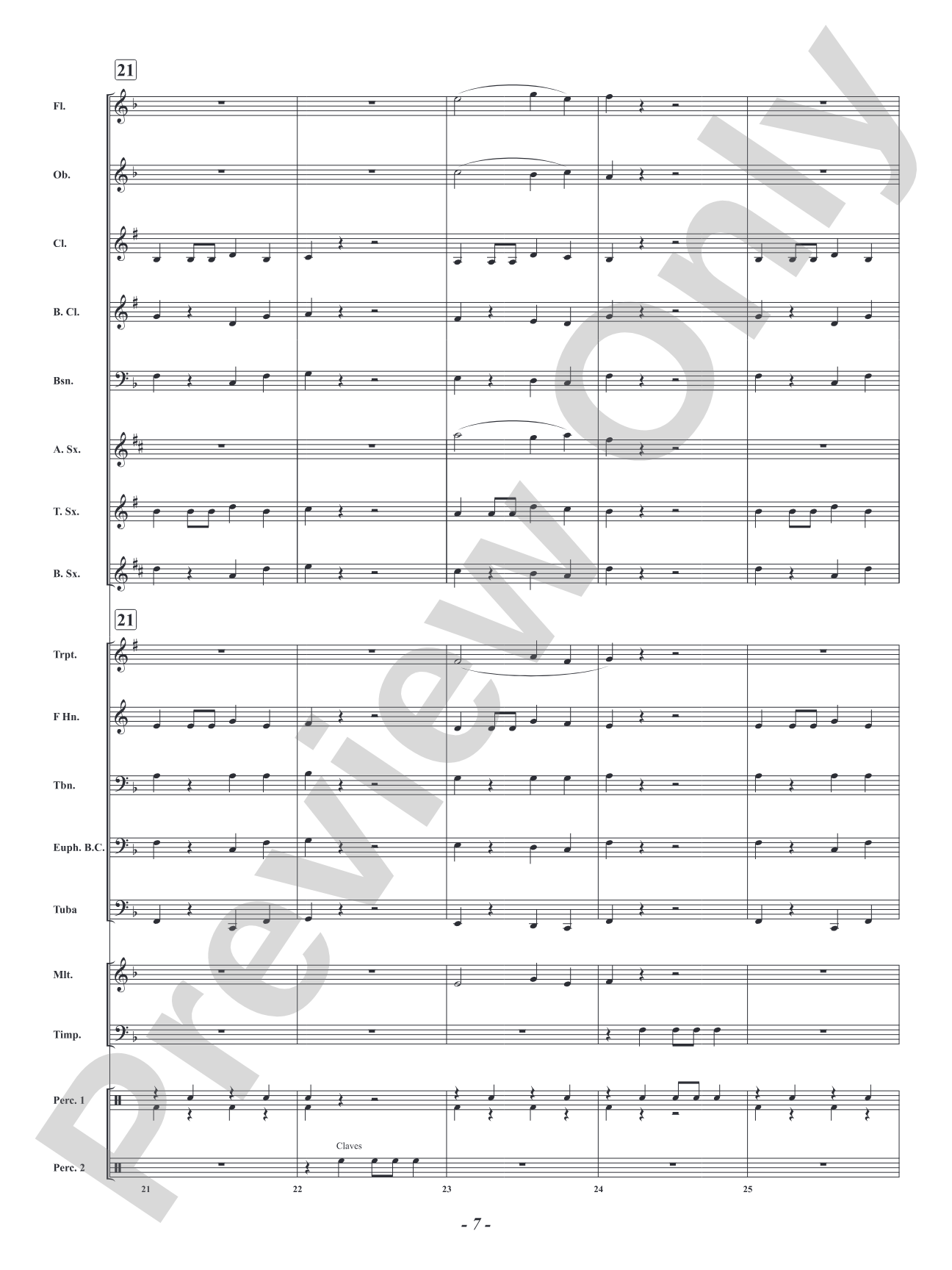 Funfair Day!: Concert Band Conductor Score & Parts