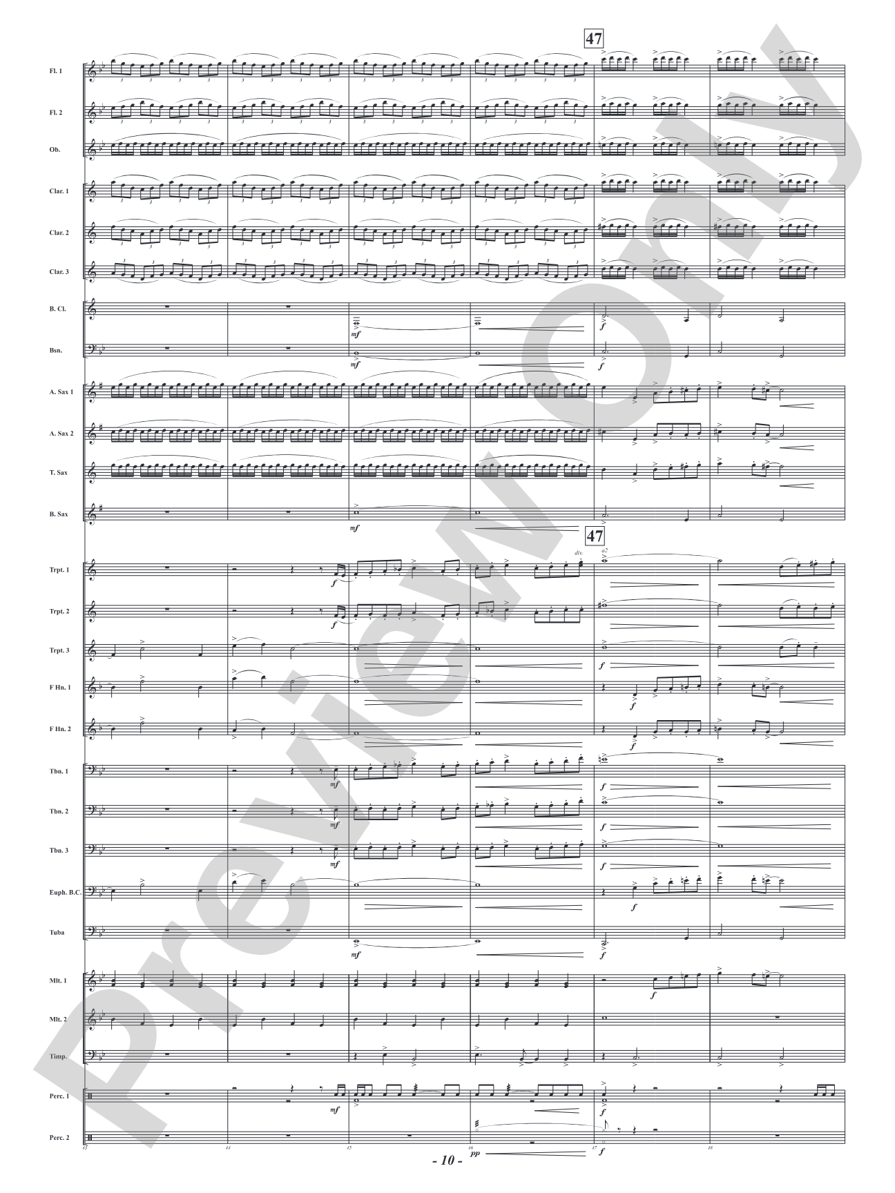 Soaring Over High and Low Country - Camden Celebration: Concert Band Conductor Score & Parts