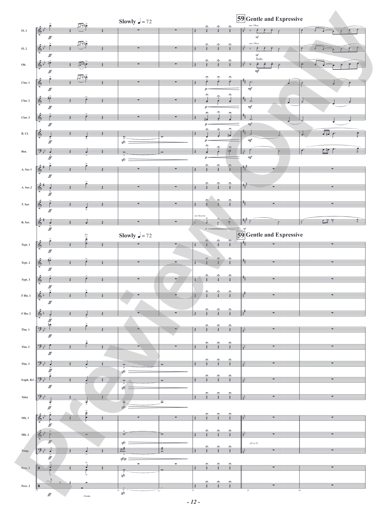 Soaring Over High and Low Country - Camden Celebration: Concert Band Conductor Score & Parts