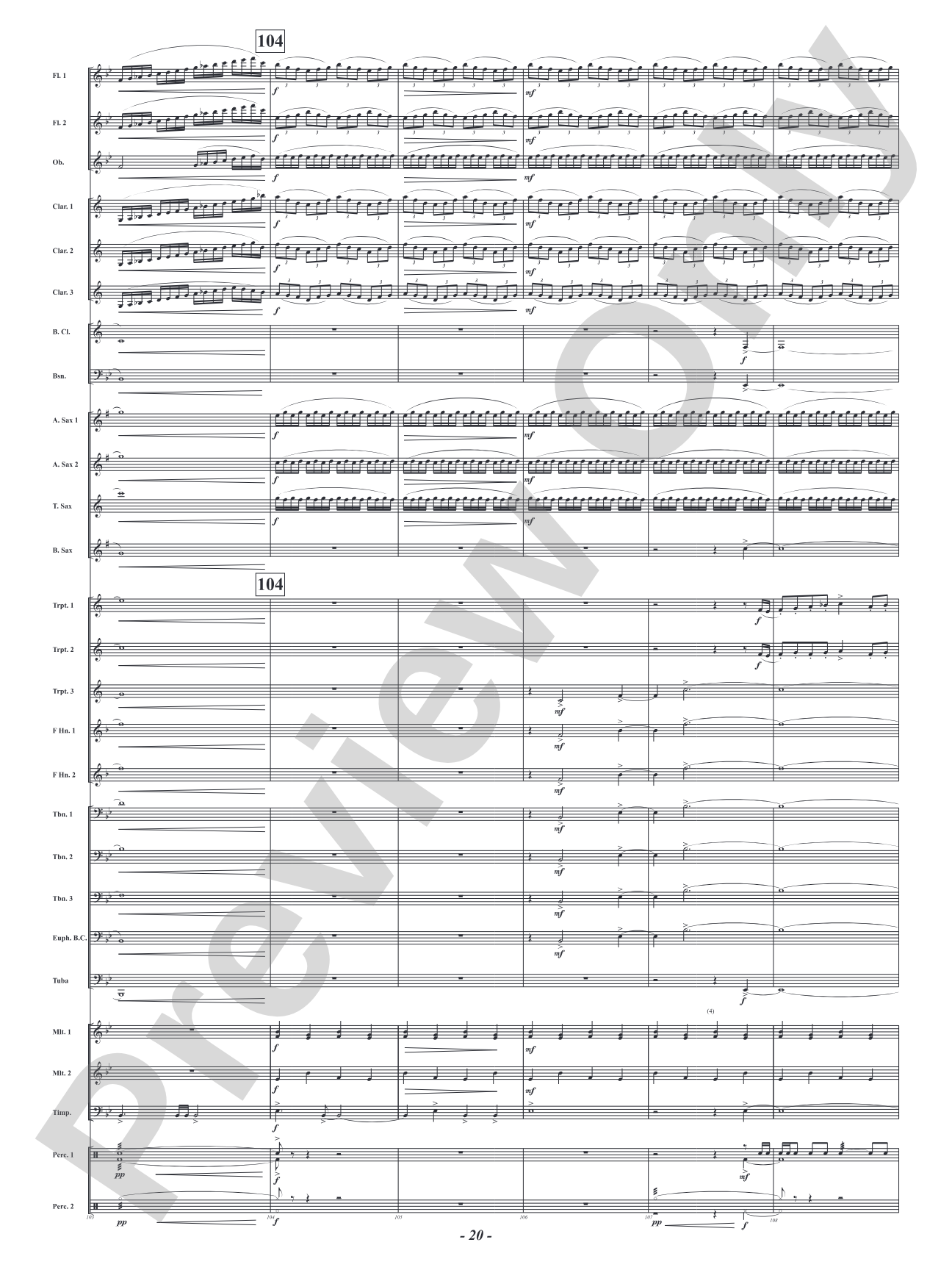 Soaring Over High and Low Country - Camden Celebration: Concert Band Conductor Score & Parts