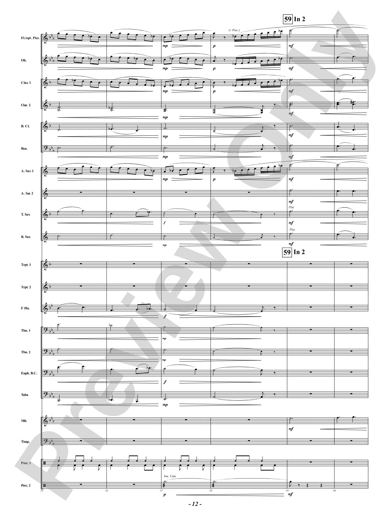 Fanfare for the Festival of Lights: Concert Band Conductor Score & Parts