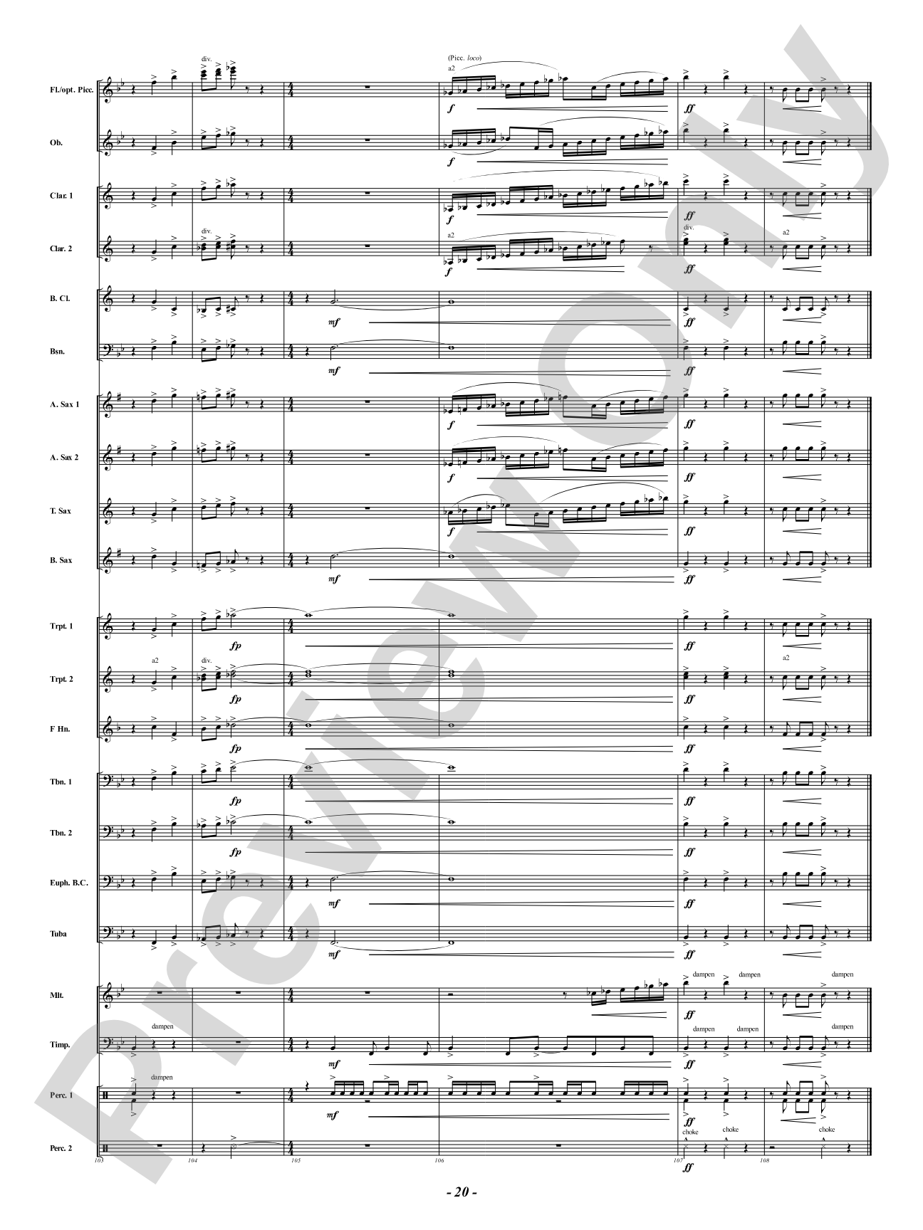 Fanfare for the Festival of Lights: Concert Band Conductor Score & Parts
