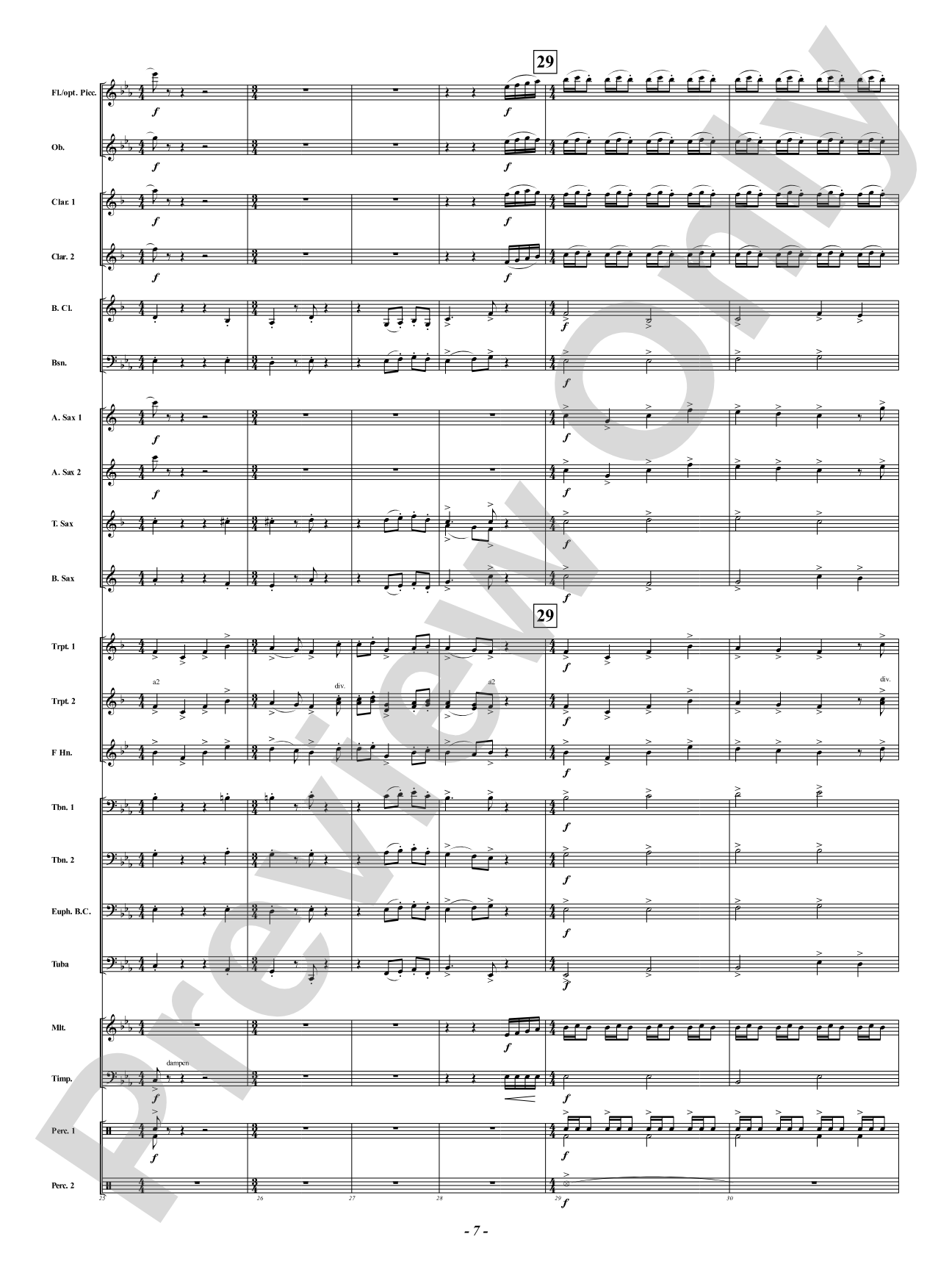 Fanfare for the Festival of Lights: Concert Band Conductor Score & Parts