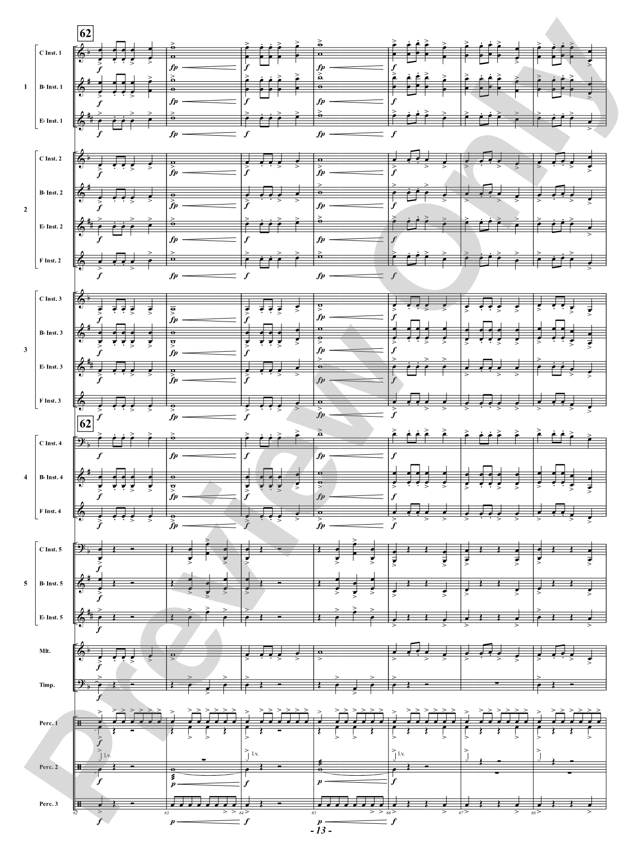 Storm Chaser: Flexible Concert Band Conductor Score & Parts
