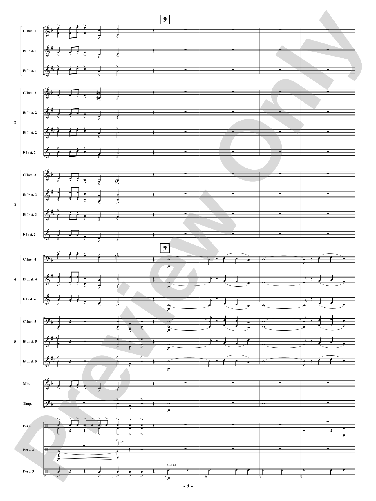 Storm Chaser: Flexible Concert Band Conductor Score & Parts