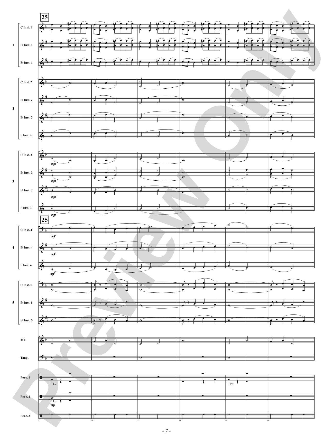 Storm Chaser: Flexible Concert Band Conductor Score & Parts