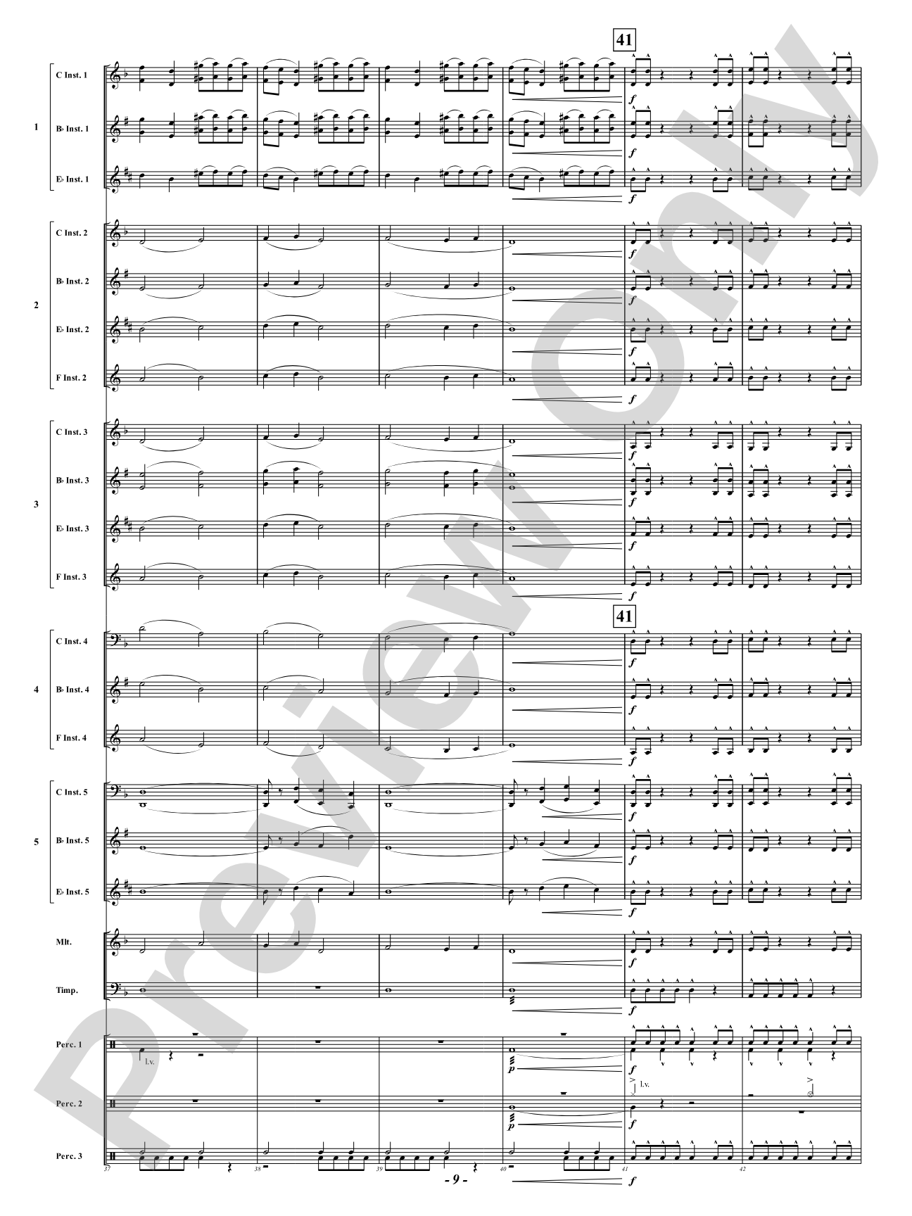 Storm Chaser: Flexible Concert Band Conductor Score & Parts