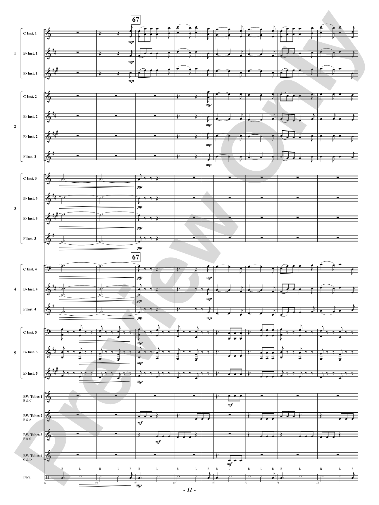 When Boombuckets Come Marching Home: Flexible Concert Band Conductor Score & Parts