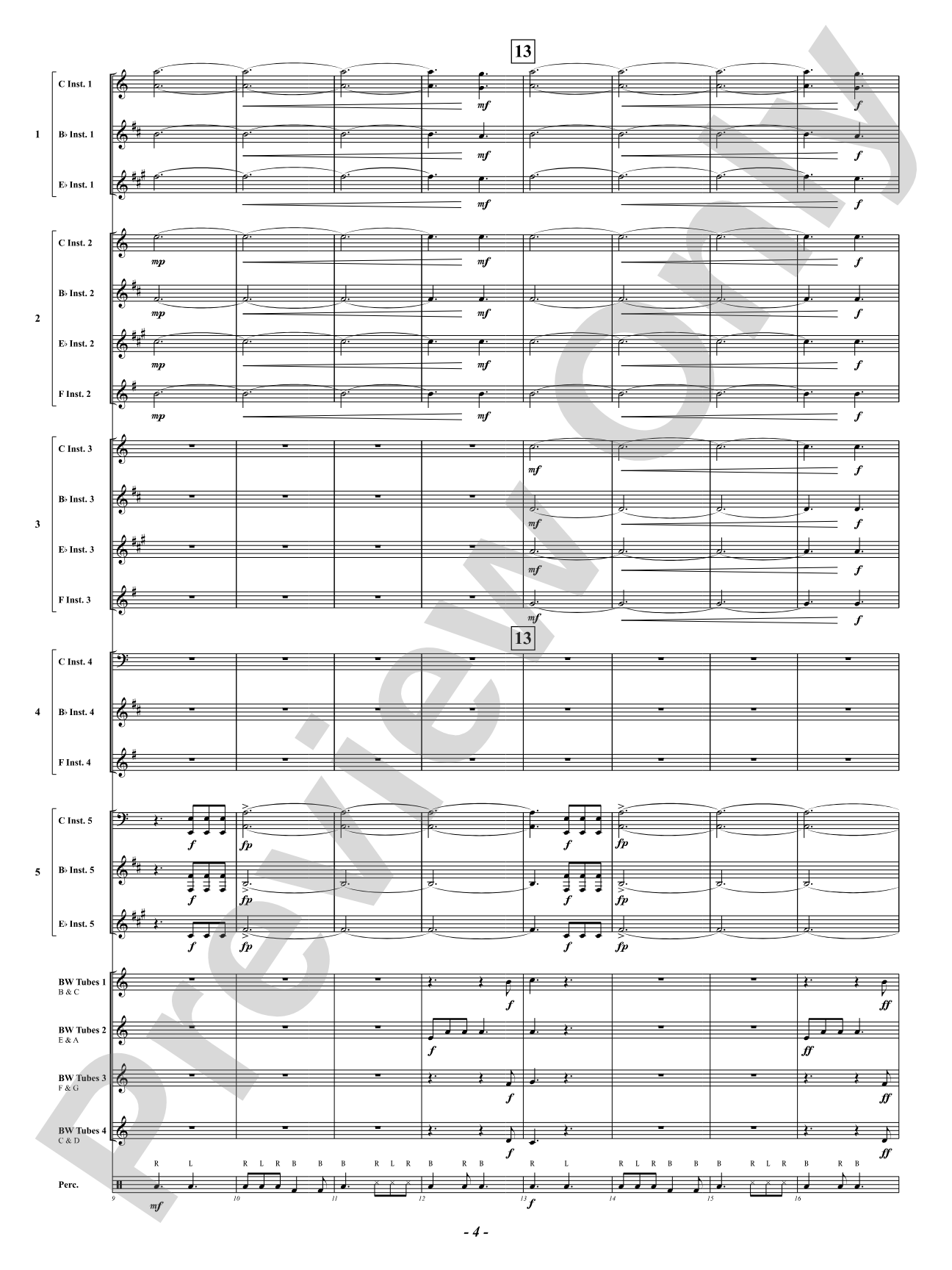 When Boombuckets Come Marching Home: Flexible Concert Band Conductor Score & Parts
