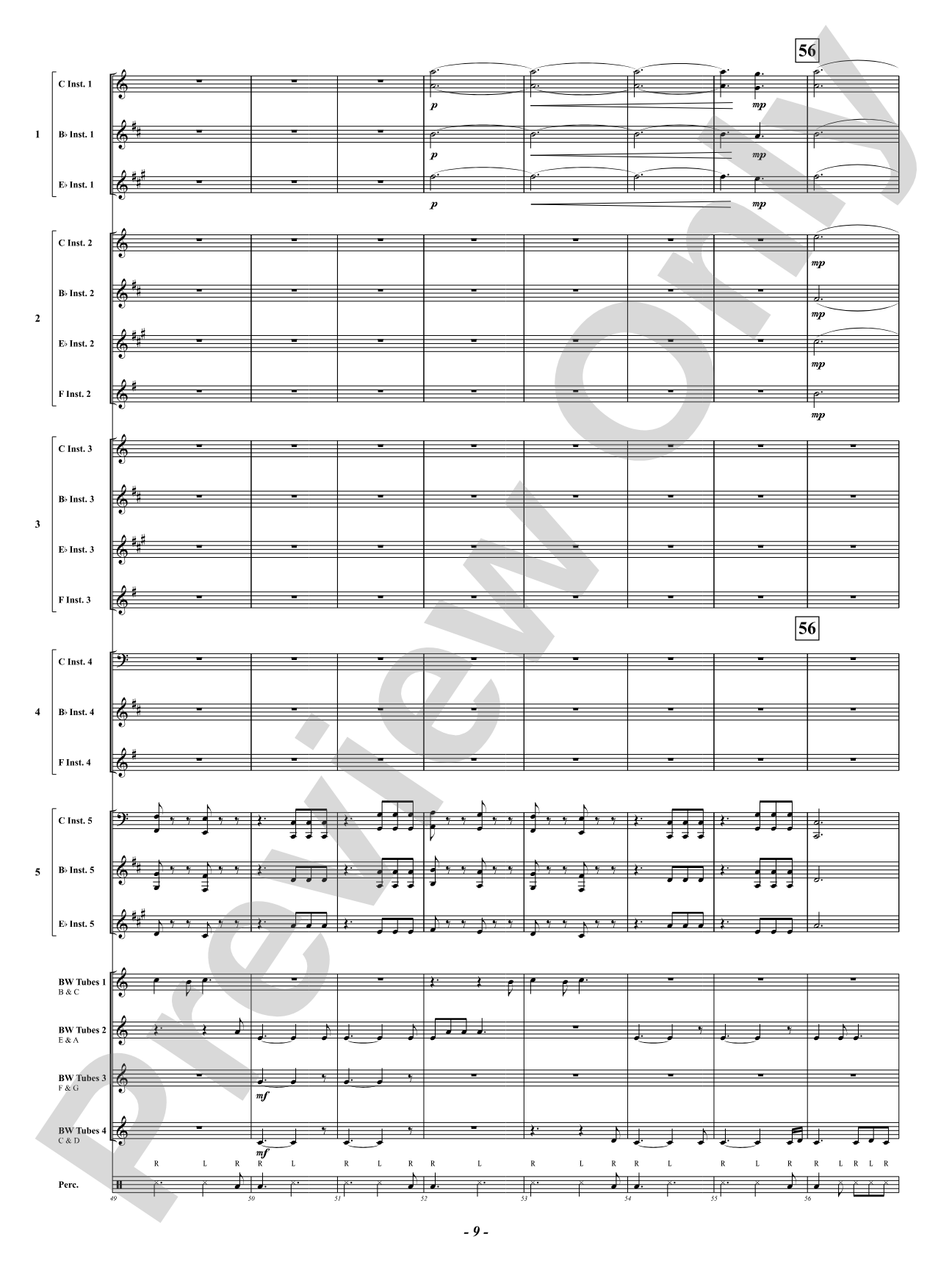 When Boombuckets Come Marching Home: Flexible Concert Band Conductor Score & Parts