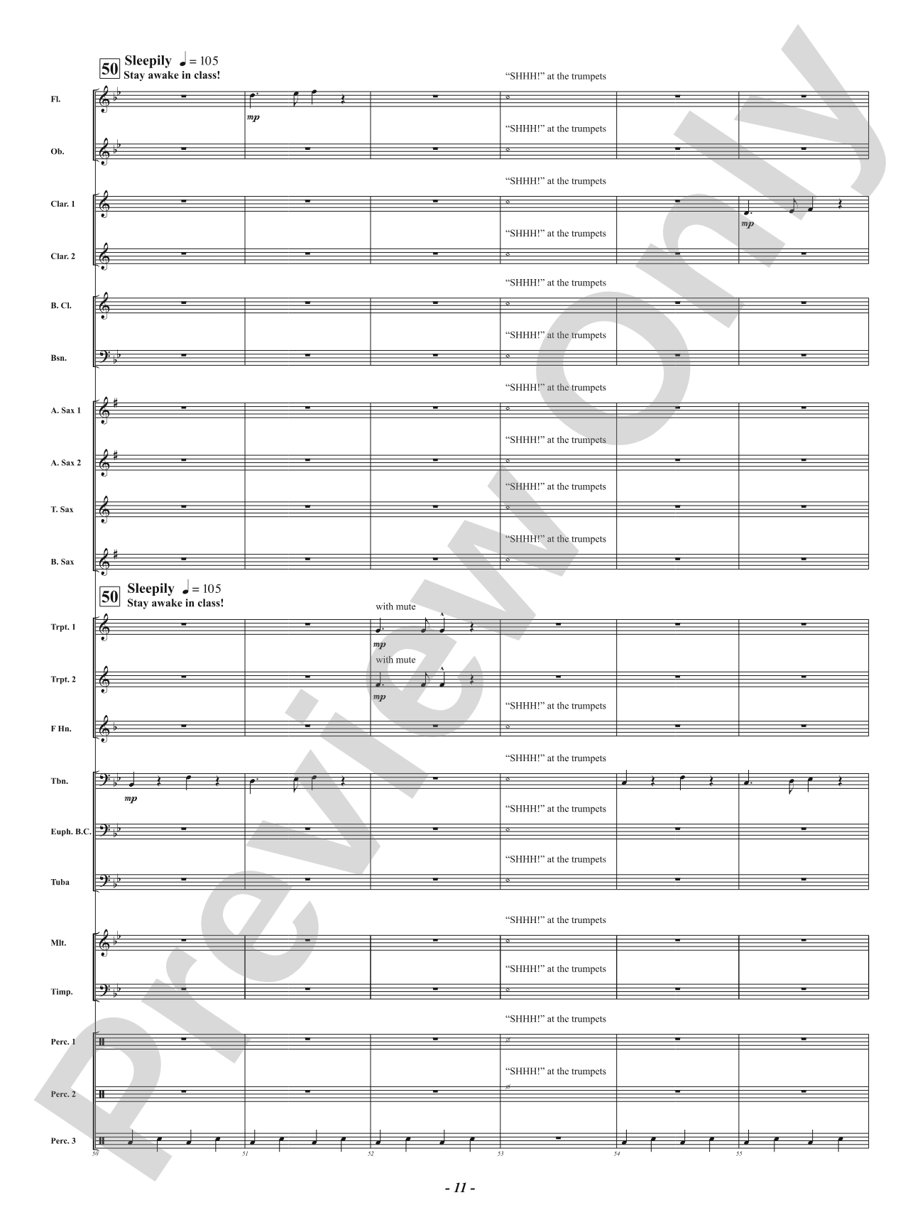 Middle Schooled - A Day in the Life of a Middle School Student: Concert Band Conductor Score & Parts