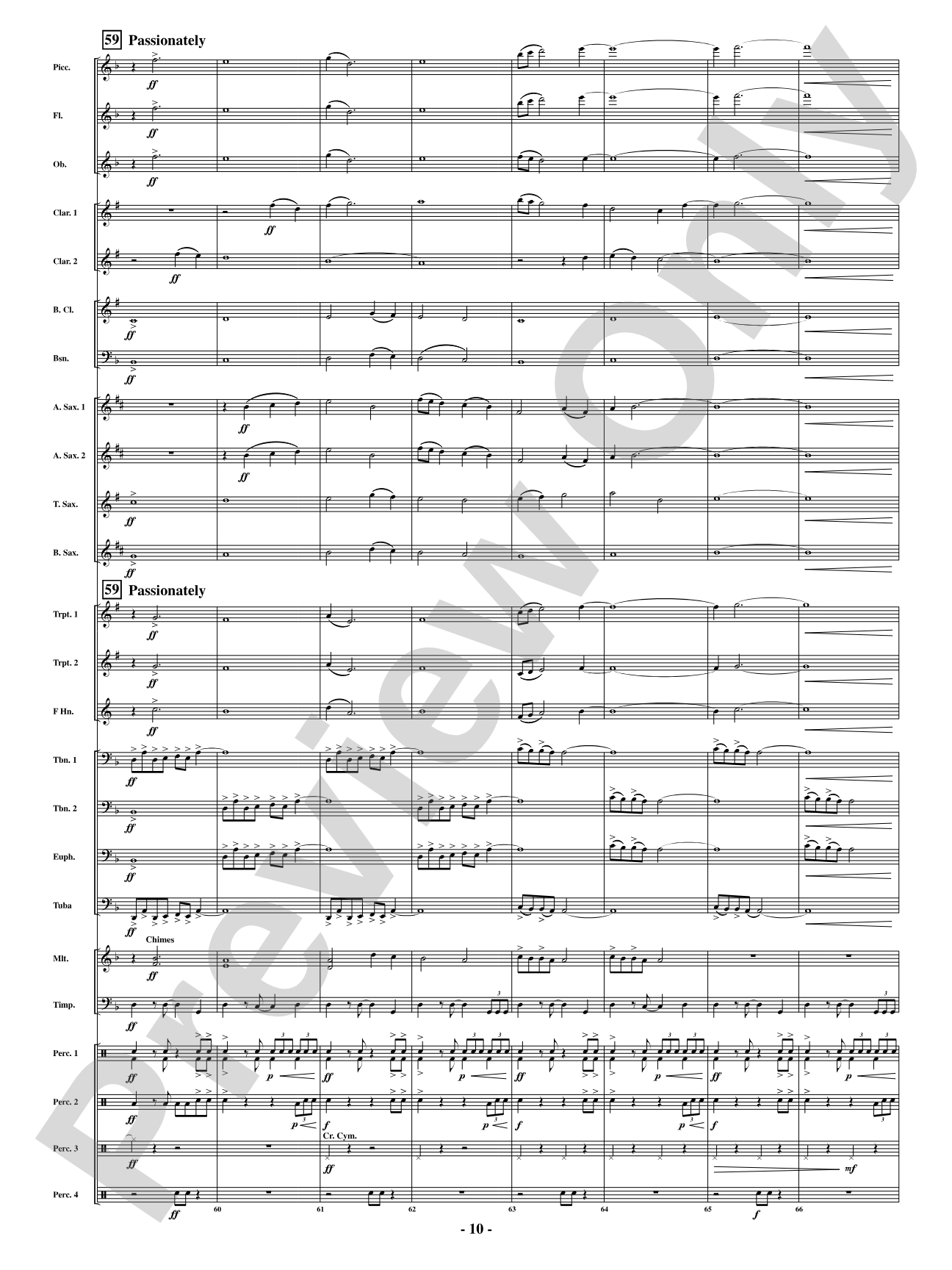Tenacity: Concert Band Conductor Score & Parts