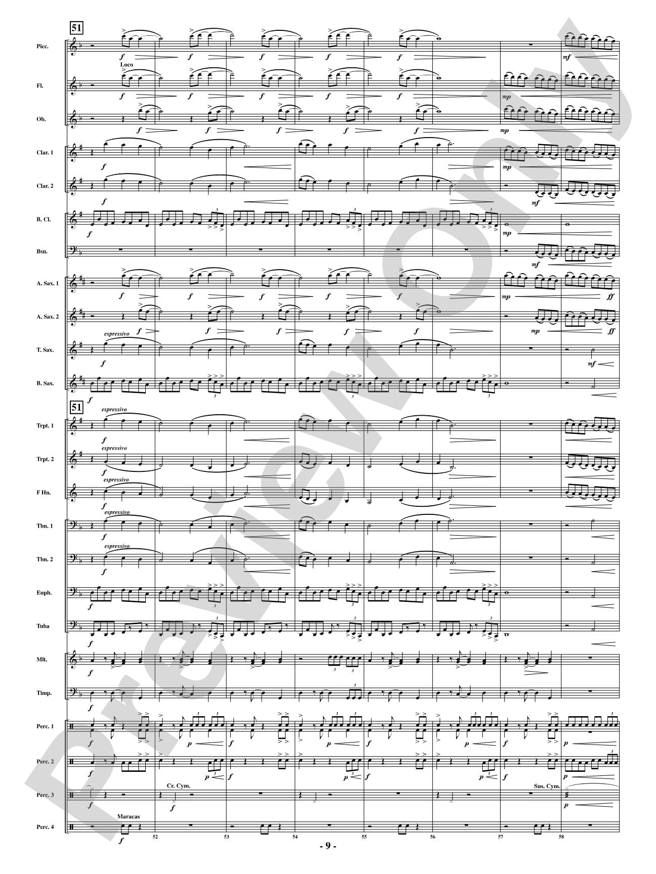 Tenacity: Concert Band Conductor Score & Parts