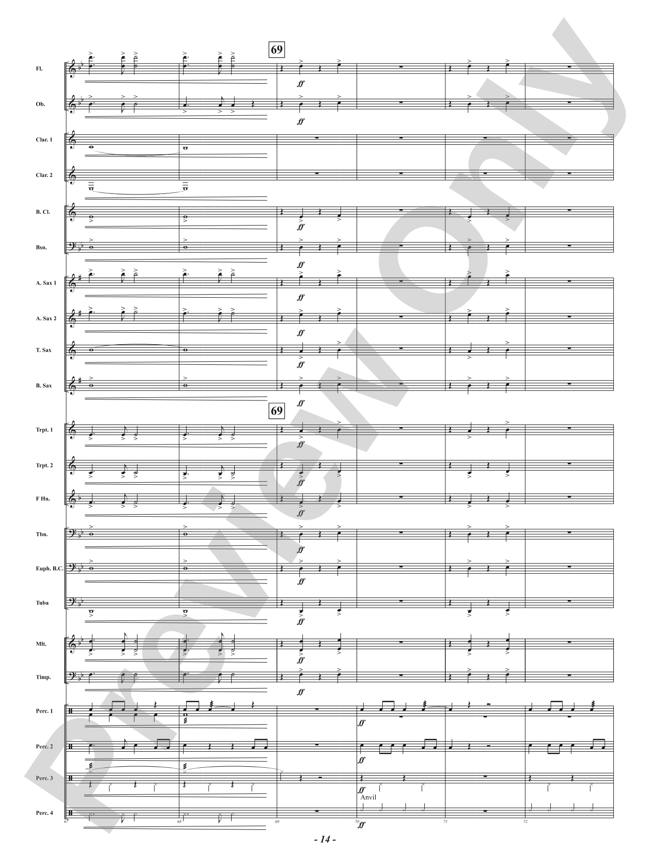 Shark Eyes - Mvt. 2 from <i>Water Tales: A Suite for Band</i>: Concert Band Conductor Score & Parts