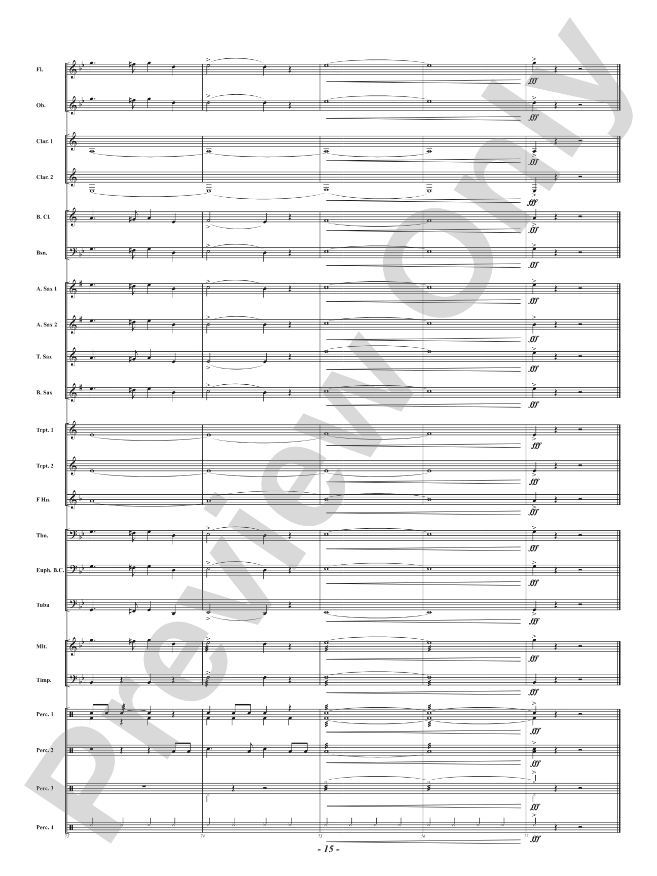 Shark Eyes - Mvt. 2 from <i>Water Tales: A Suite for Band</i>: Concert Band Conductor Score & Parts