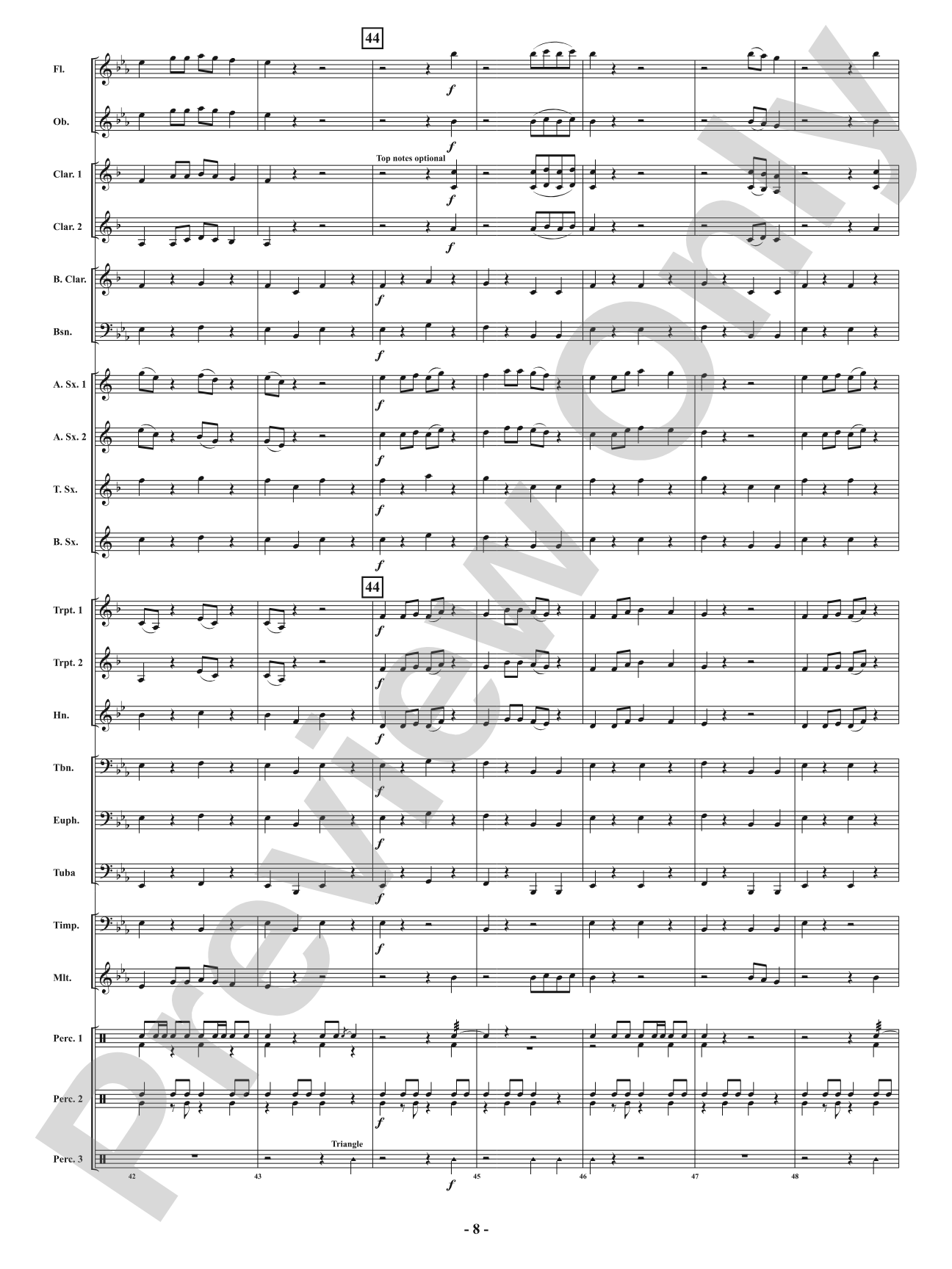 Axolotl Dance - Mvt. 3 from <i>Water Tales: A Suite for Band</i>: Score