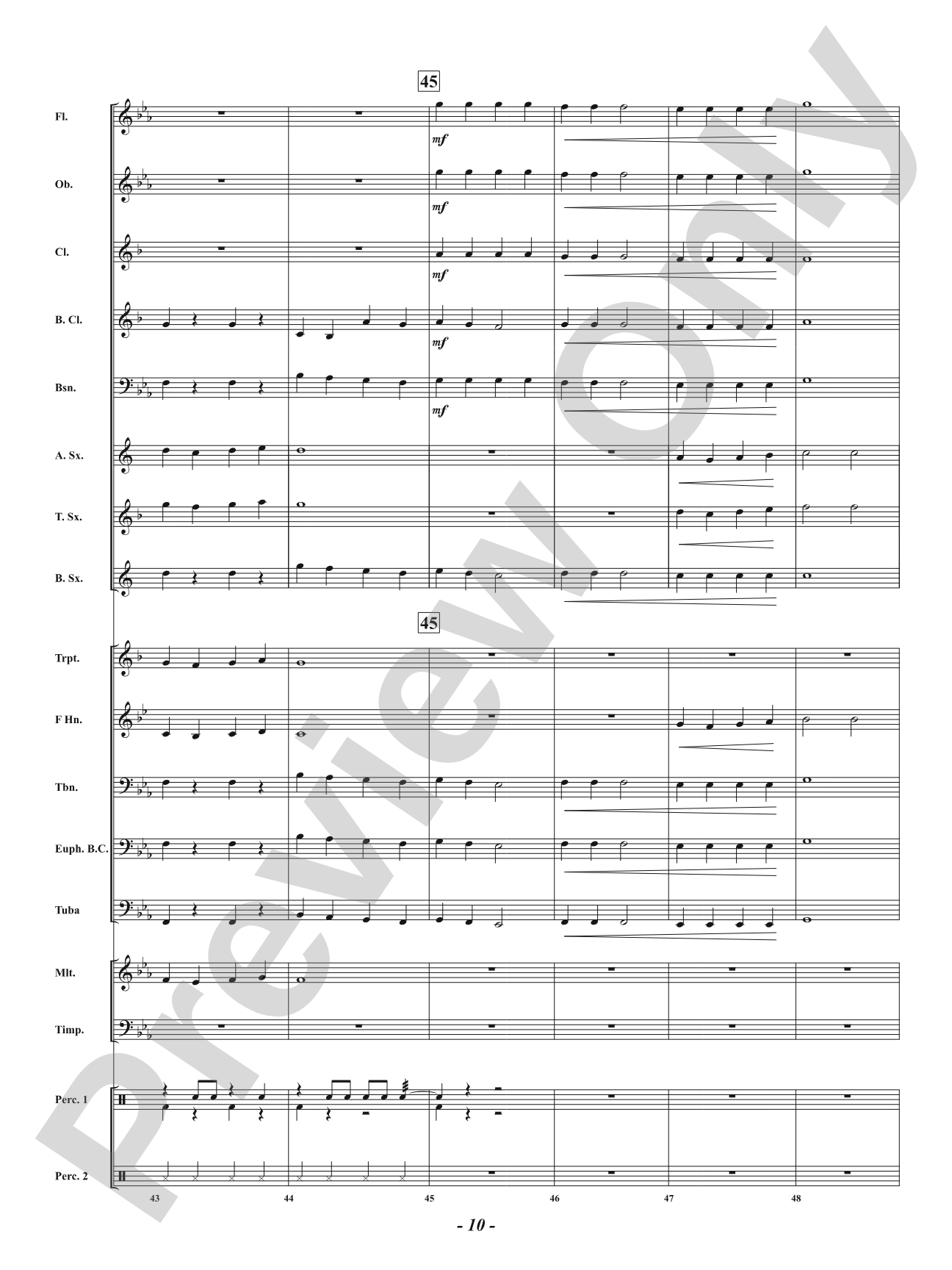 Jolly Old King Jingle Bells: Concert Band Conductor Score & Parts