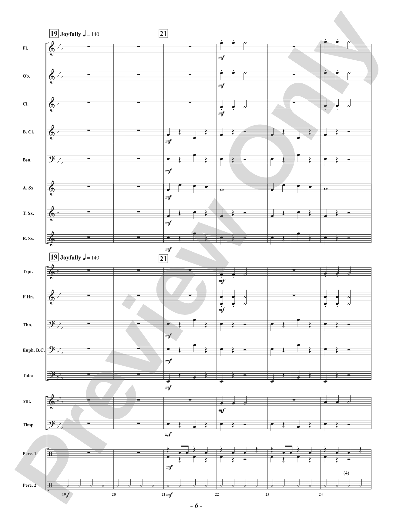 Jolly Old King Jingle Bells: Concert Band Conductor Score & Parts