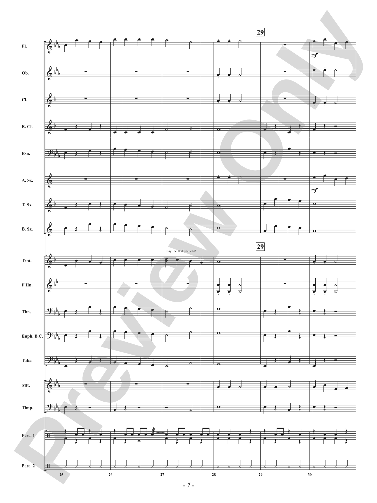 Jolly Old King Jingle Bells: Concert Band Conductor Score & Parts