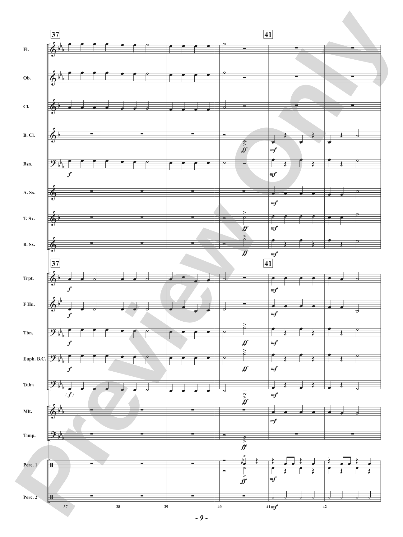 Jolly Old King Jingle Bells: Concert Band Conductor Score & Parts
