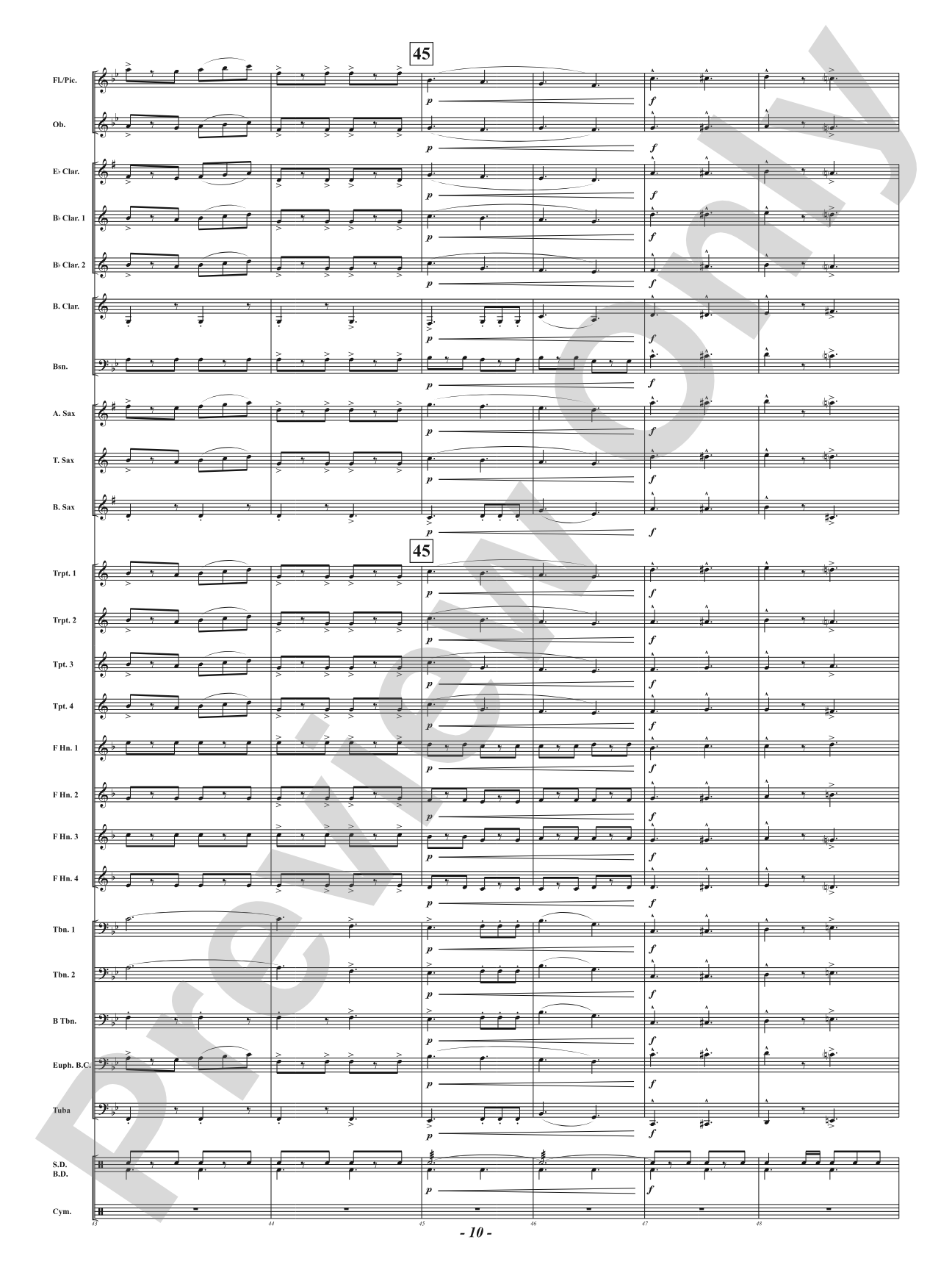 Carbine and Lance: Concert Band Conductor Score & Parts