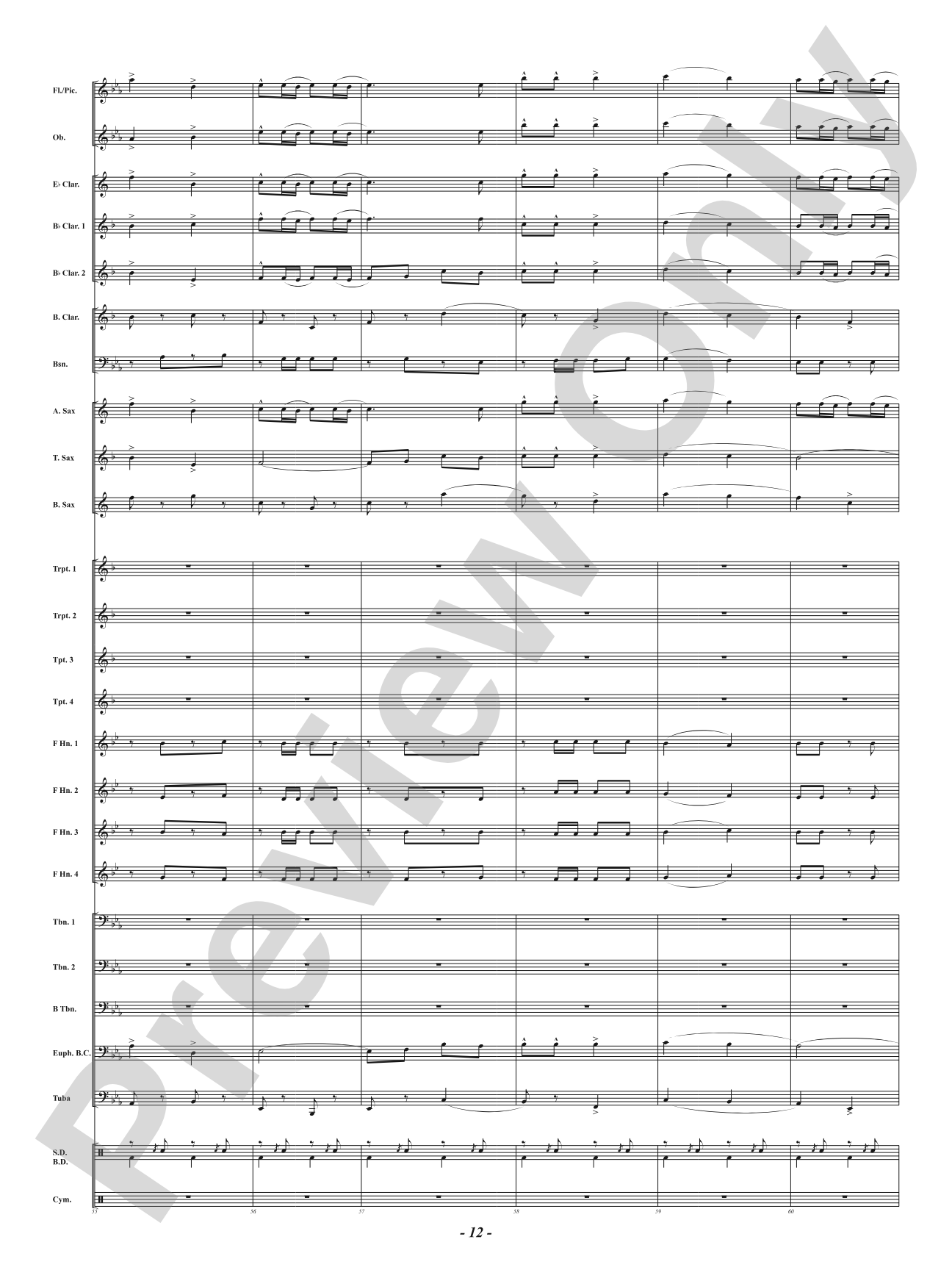 Carbine and Lance: Concert Band Conductor Score & Parts