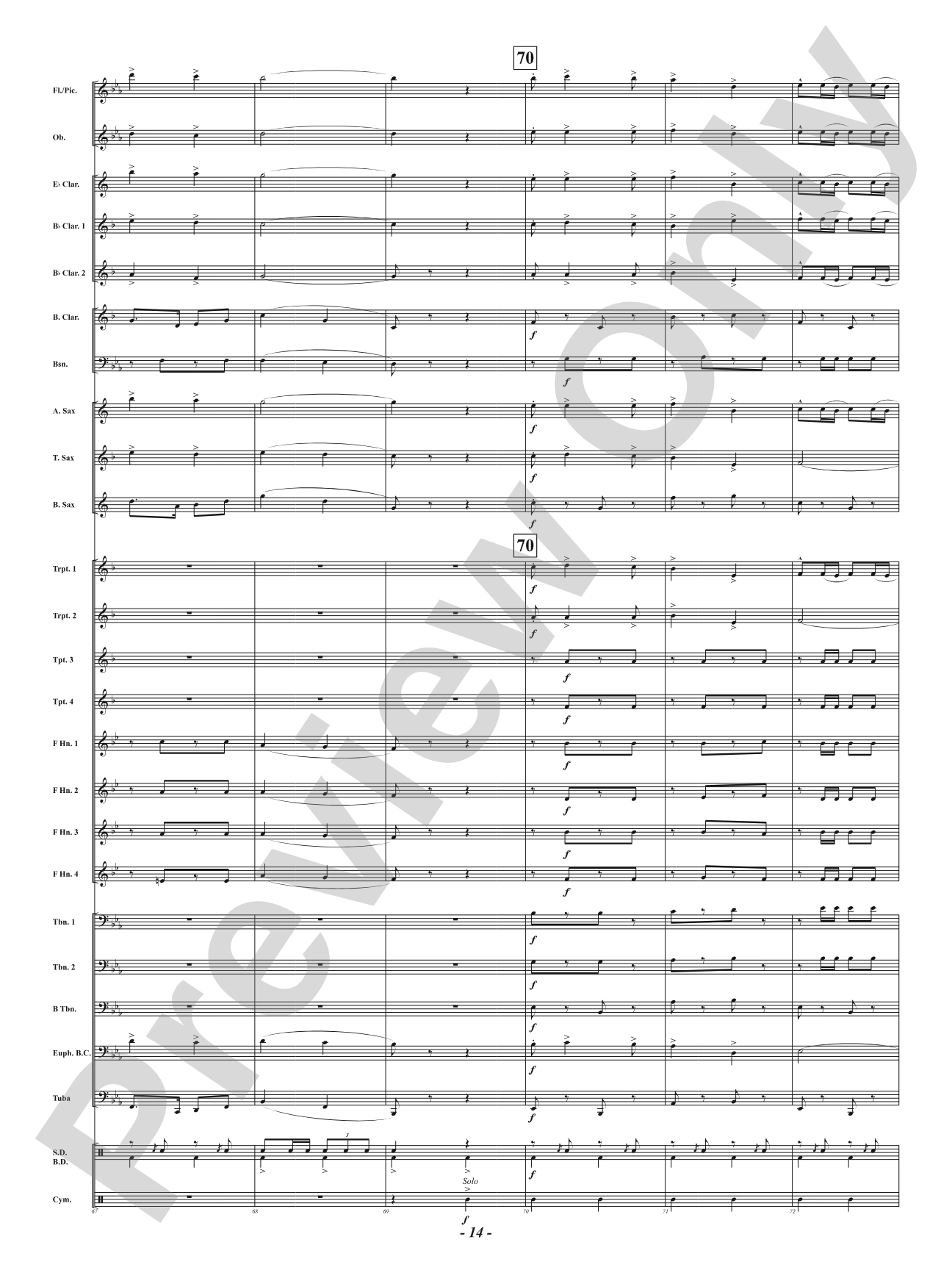 Carbine and Lance: Concert Band Conductor Score & Parts