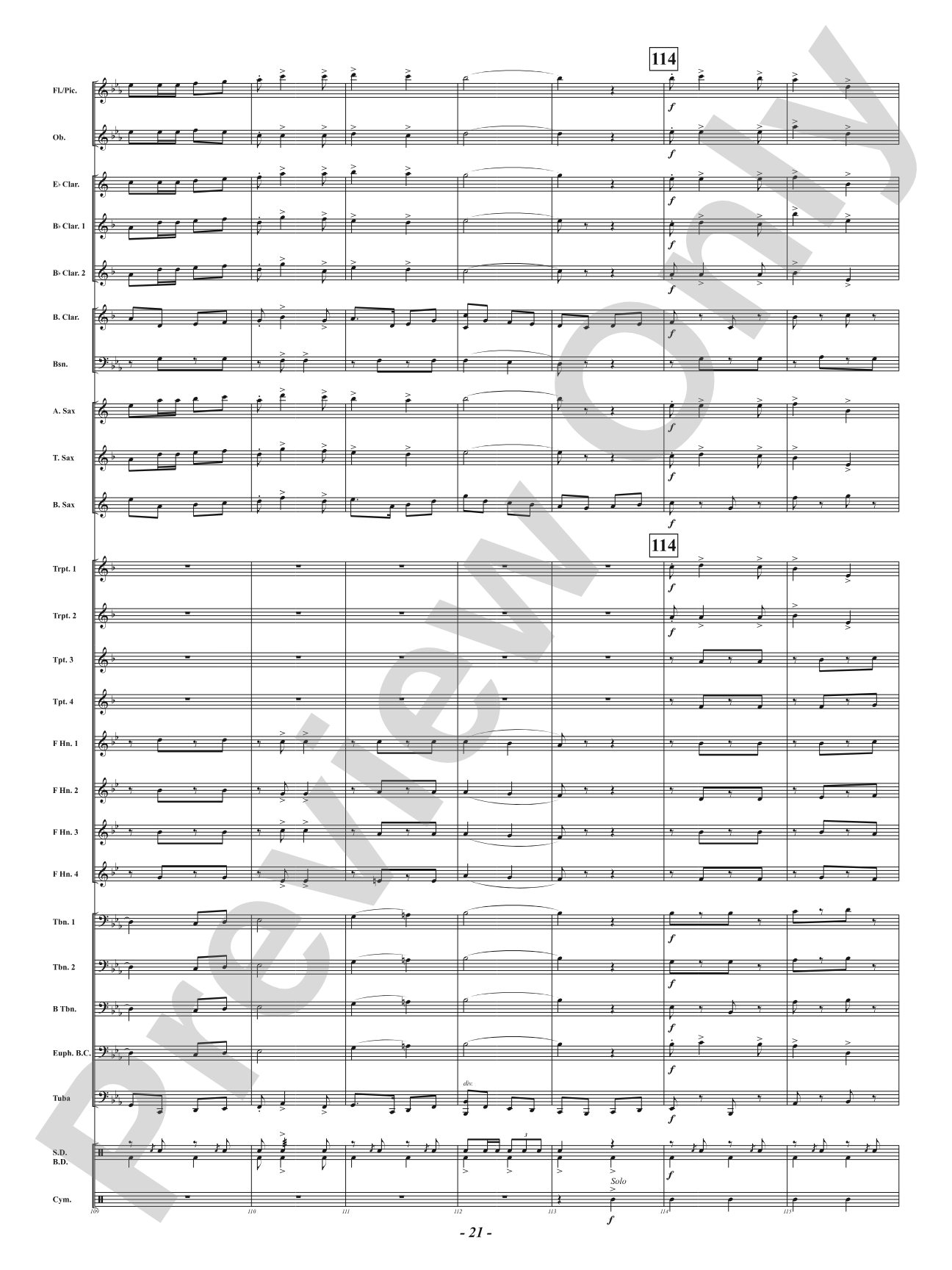 Carbine and Lance: Concert Band Conductor Score & Parts