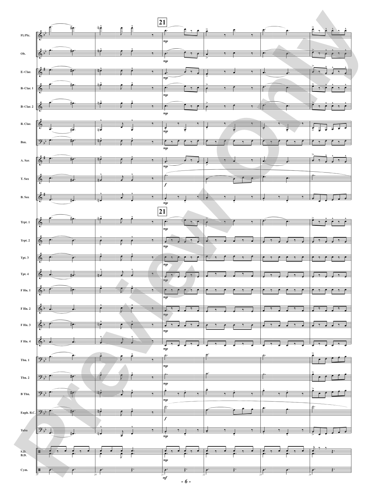 Carbine and Lance: Concert Band Conductor Score & Parts